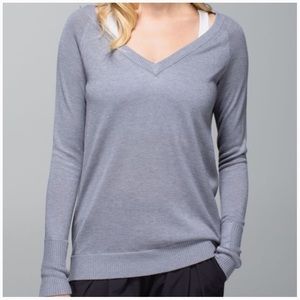 Lululemon unity pullover sweater gray